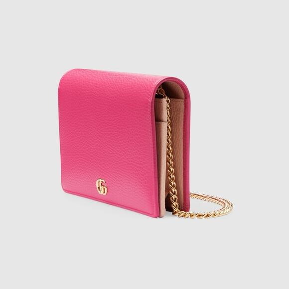 Authentic Gucci GG Marmont Wallet On A Chain - Picture 2 of 16